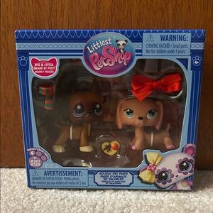 Littlest Pet Shop Series 4 Great Dane and Dachshund